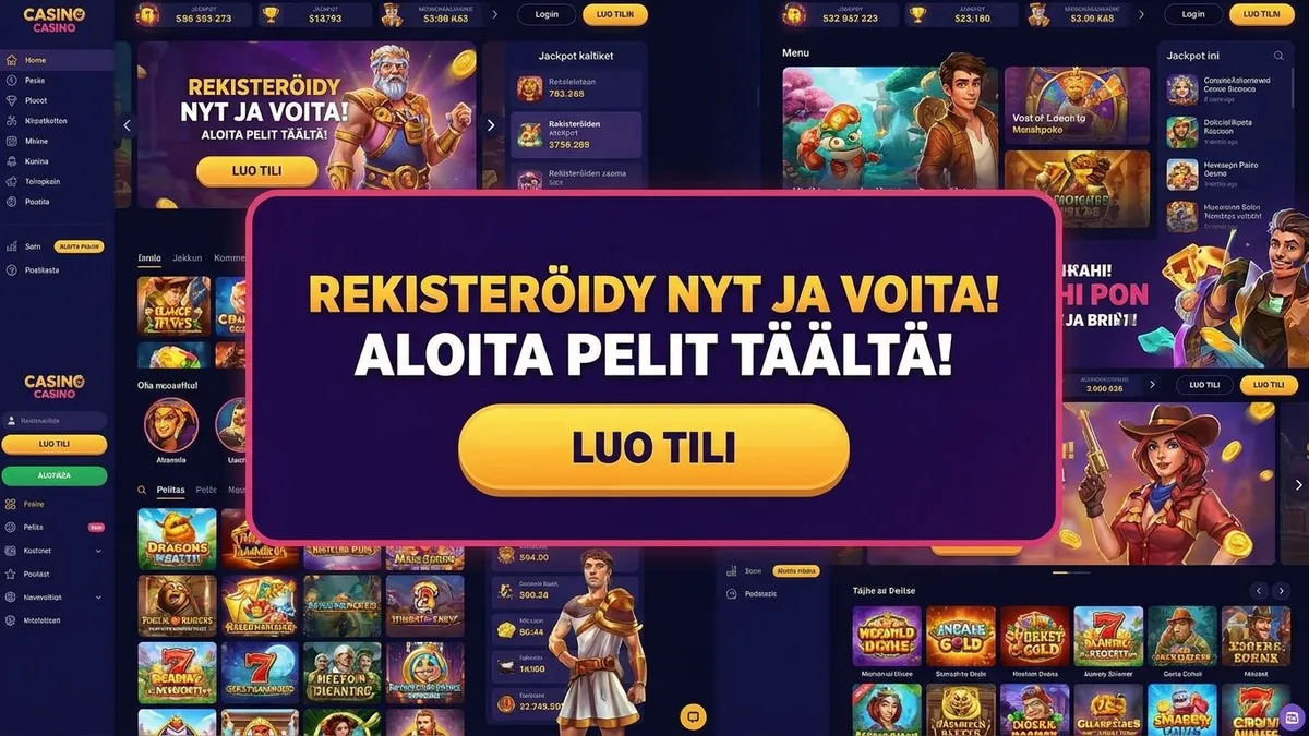 Rekisteröidy bonuksella